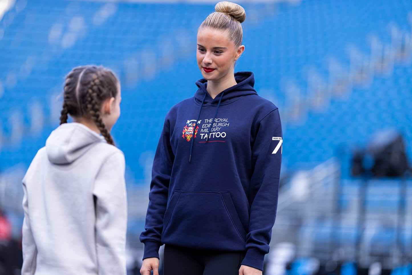 THE ROYAL EDINBURGH MILITARY TATTOO NAVY 75 HOODIE