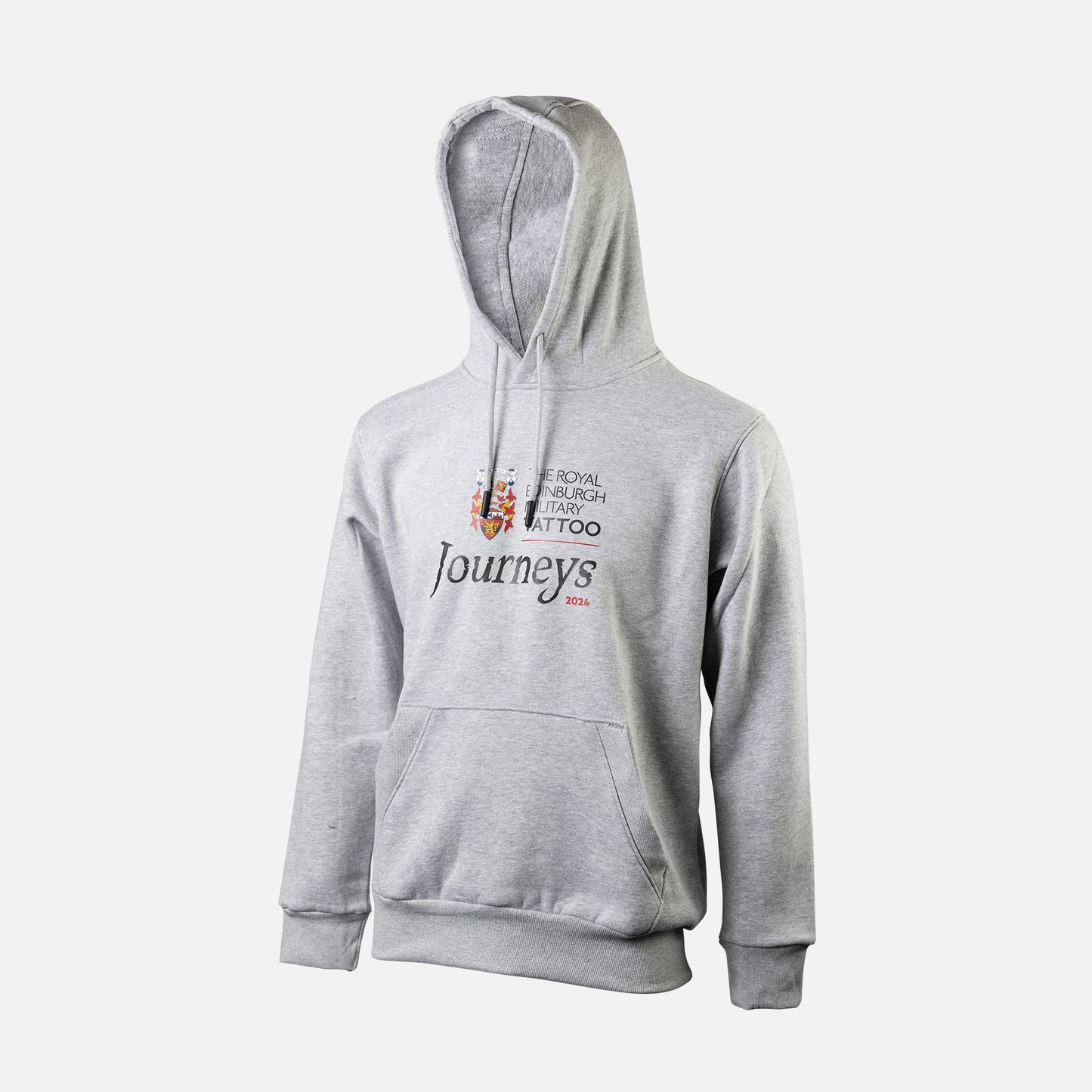 THE ROYAL EDINBURGH MILITARY TATTOO GREY JOURNEYS HOODIE