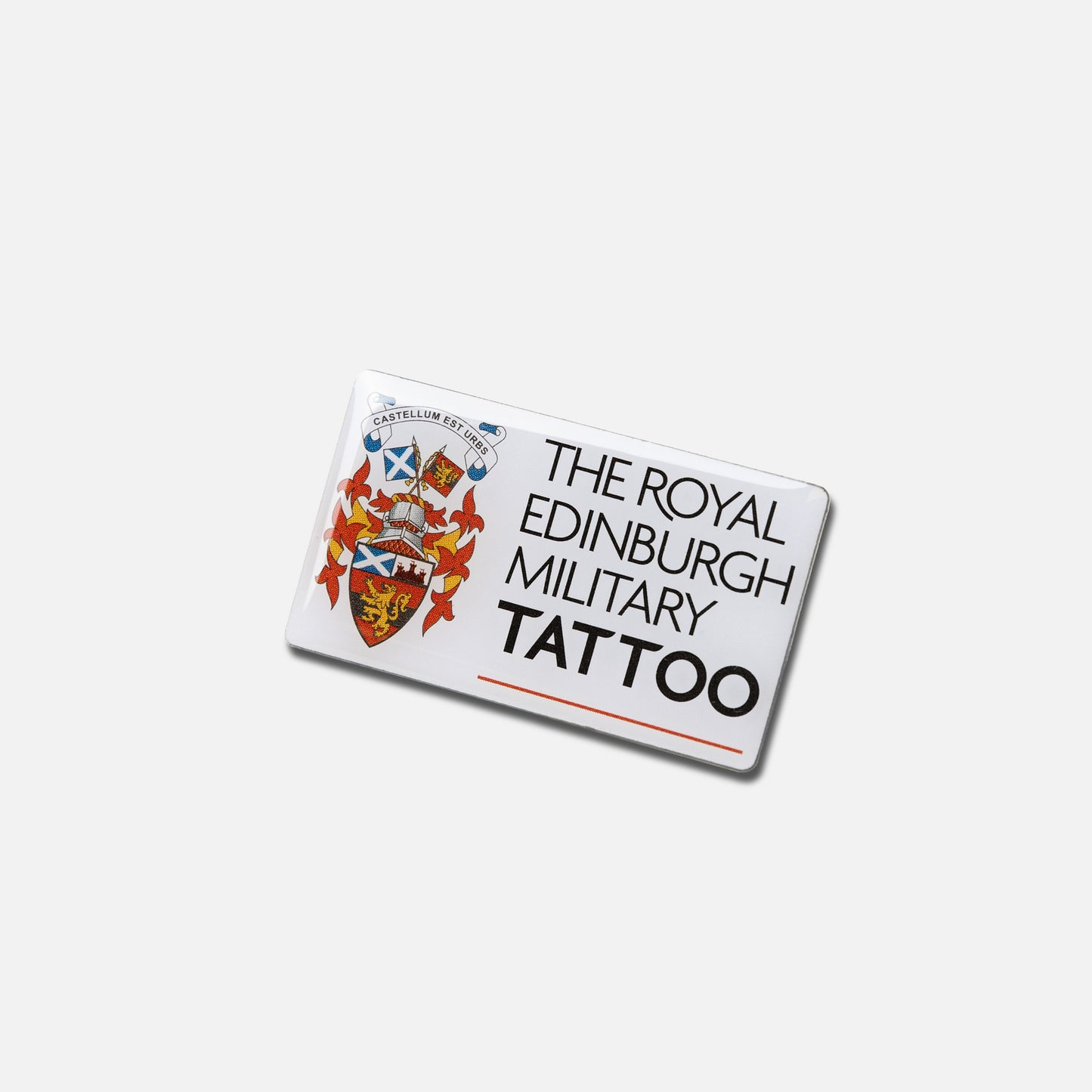 THE ROYAL EDINBURGH MILITARY TATTOO PRINTED PIN BADGE