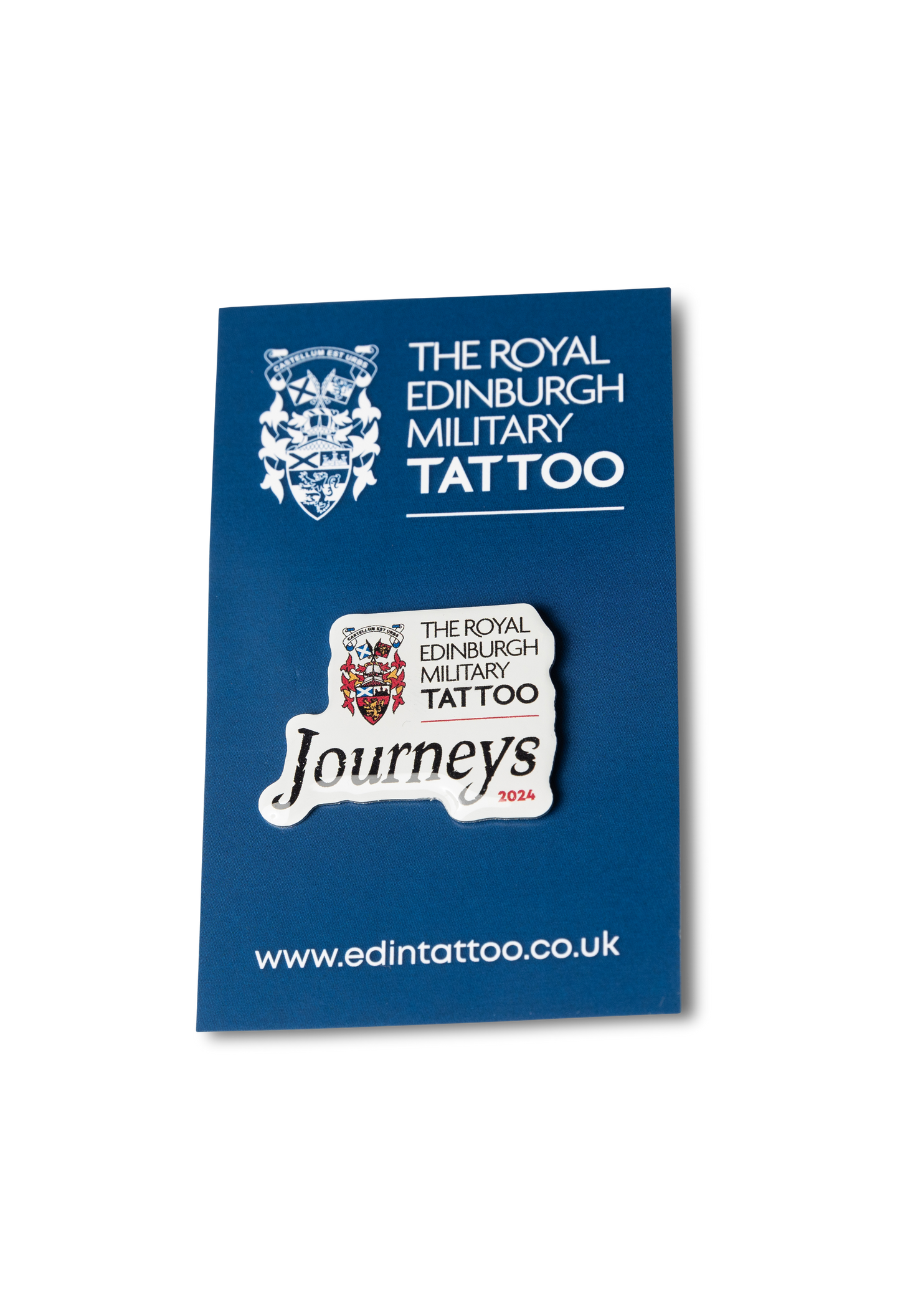THE ROYAL EDINBURGH MILITARY TATTOO JOURNEYS PIN BADGE