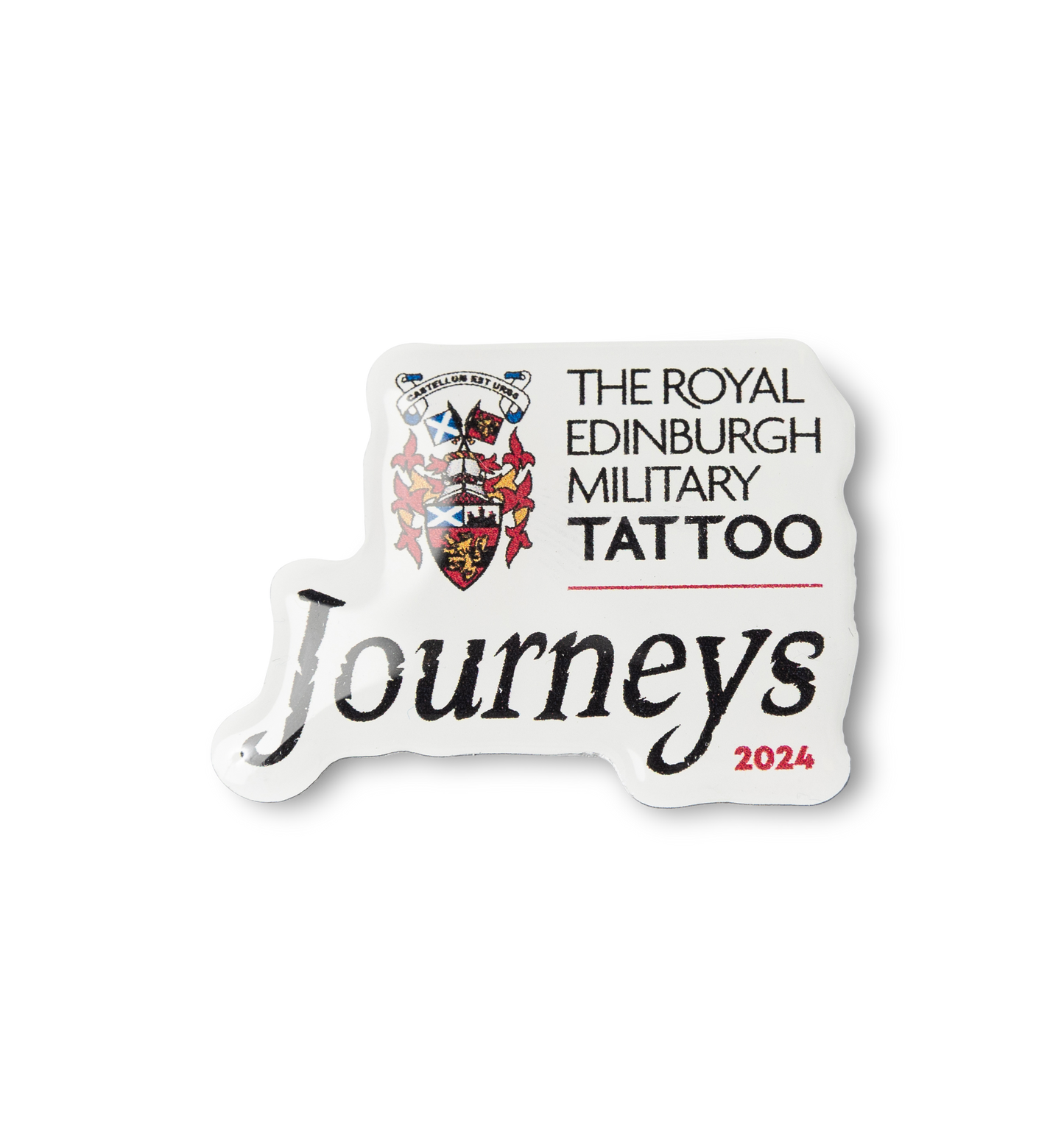 THE ROYAL EDINBURGH MILITARY TATTOO JOURNEYS PIN BADGE
