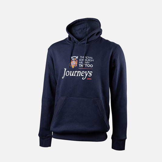 THE EDINBURGH ROYAL MILITARY TATTOO NAVY JOURNEYS HOODIE