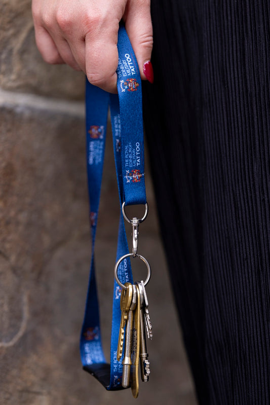 THE ROYAL EDINBURGH MILITARY TATTOO BLUE LANYARD