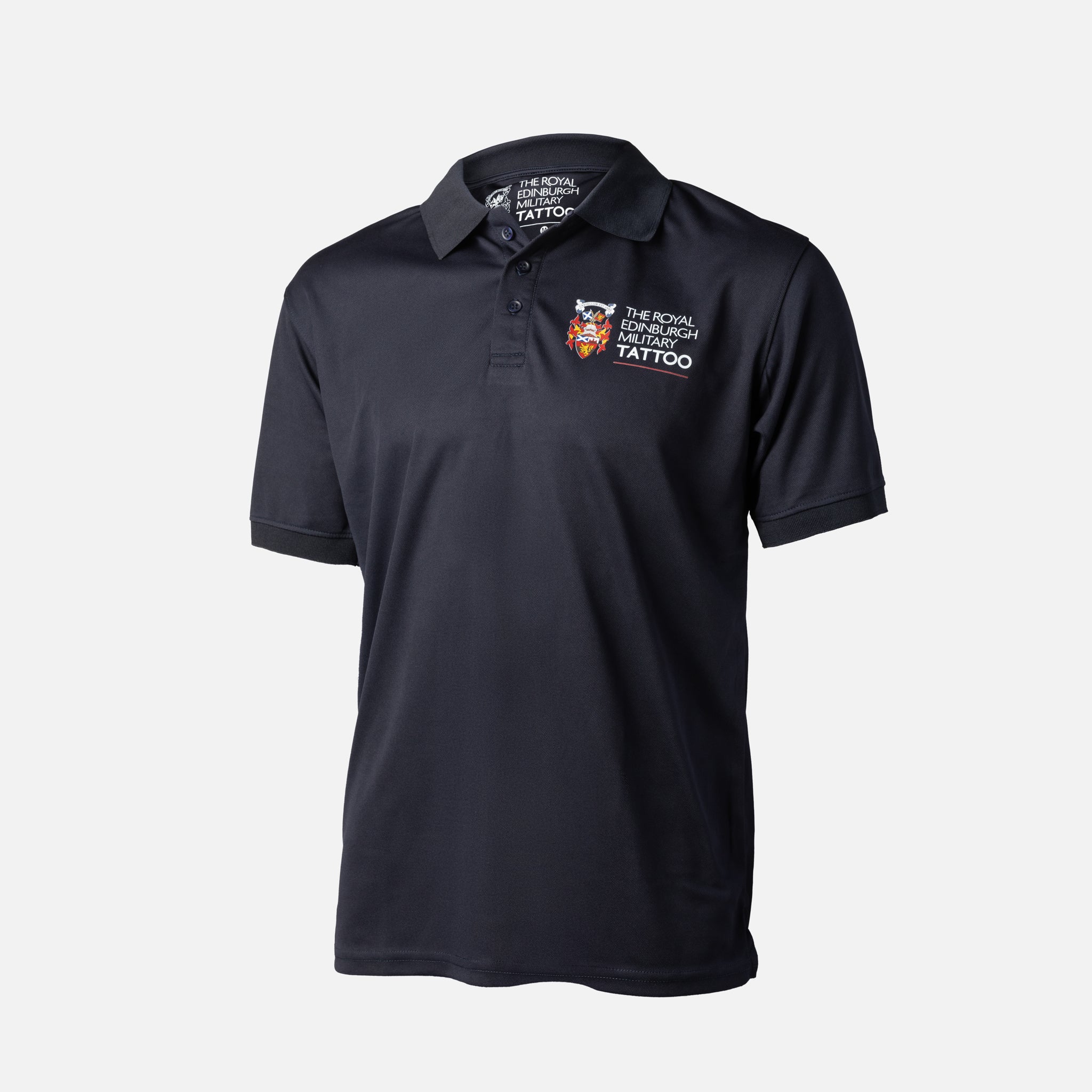 THE ROYAL EDINBURGH MILITARY TATTOO DRI FIT POLO SHIRT