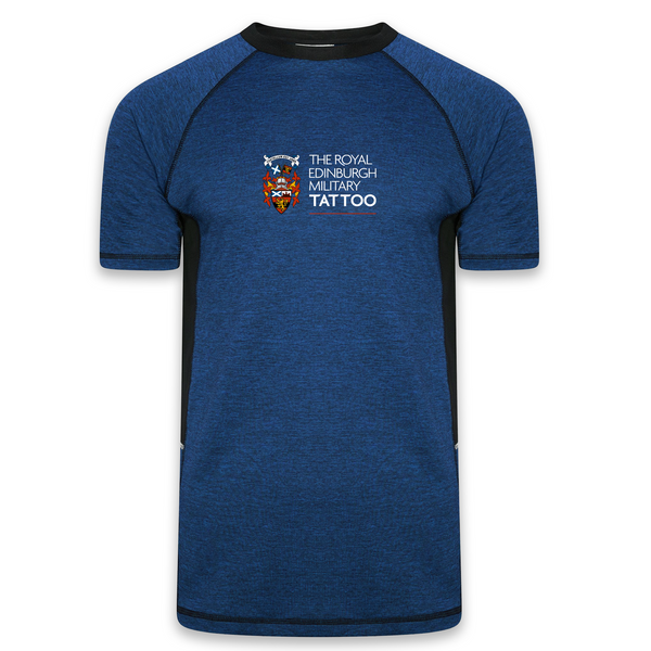 The Royal Edinburgh Military Tattoo Tech T-Shirt - Blue