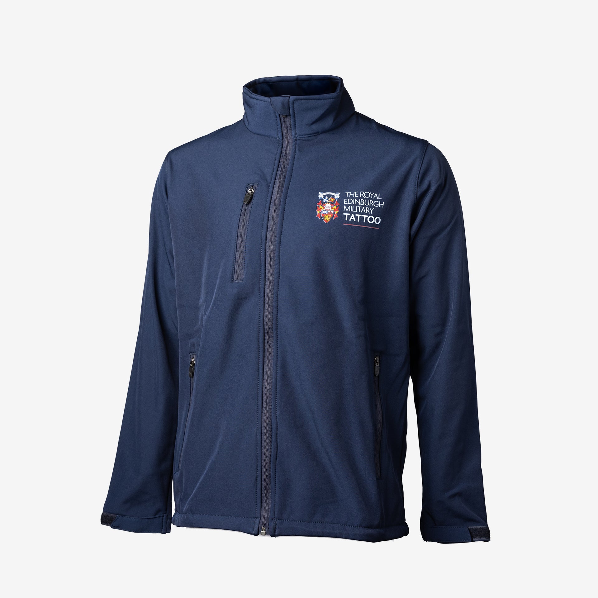 THE ROYAL EDINBURGH MILITARY TATTOO NAVY SOFTSHELL JACKET – The