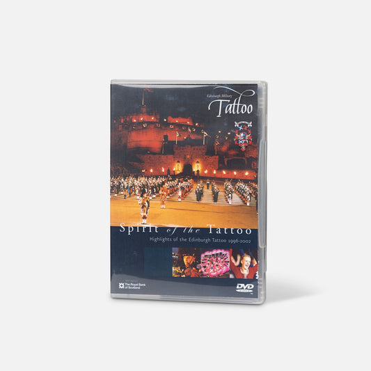 THE ROYAL EDINBURGH MILITARY TATTOO SPIRIT OF THE TATTOO 1996-2002 DVD