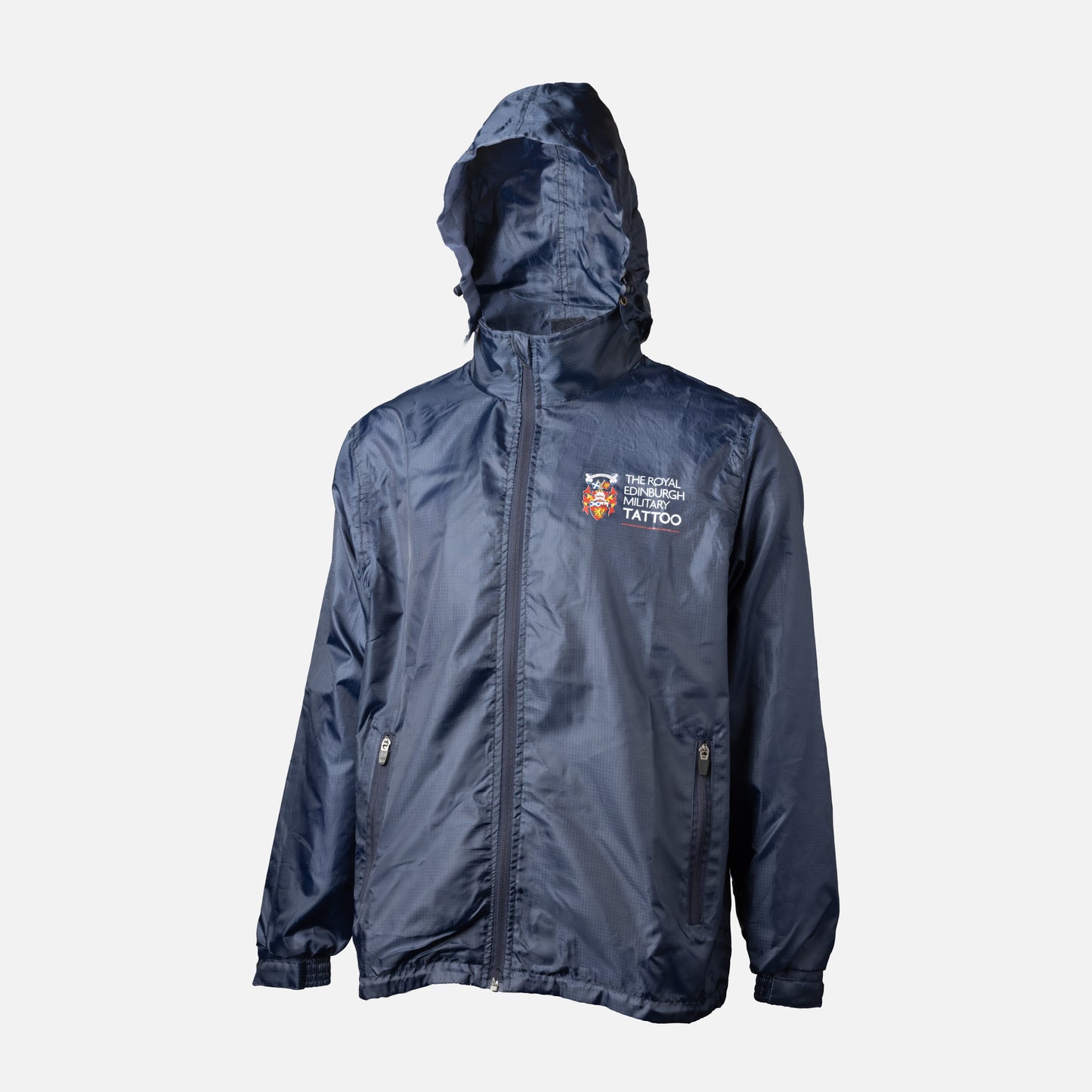 THE ROYAL EDINBURGH MILITARY TATTOO NAVY SHOWER JACKET