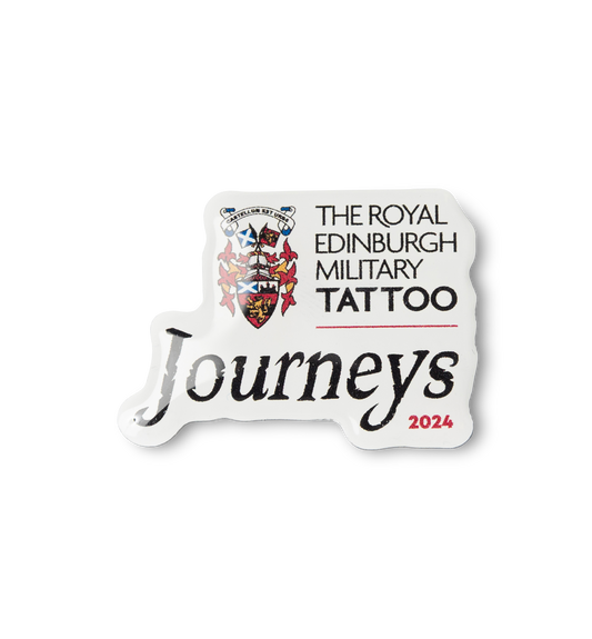 THE ROYAL EDINBURGH MILITARY TATTOO JOURNEYS PIN BADGE