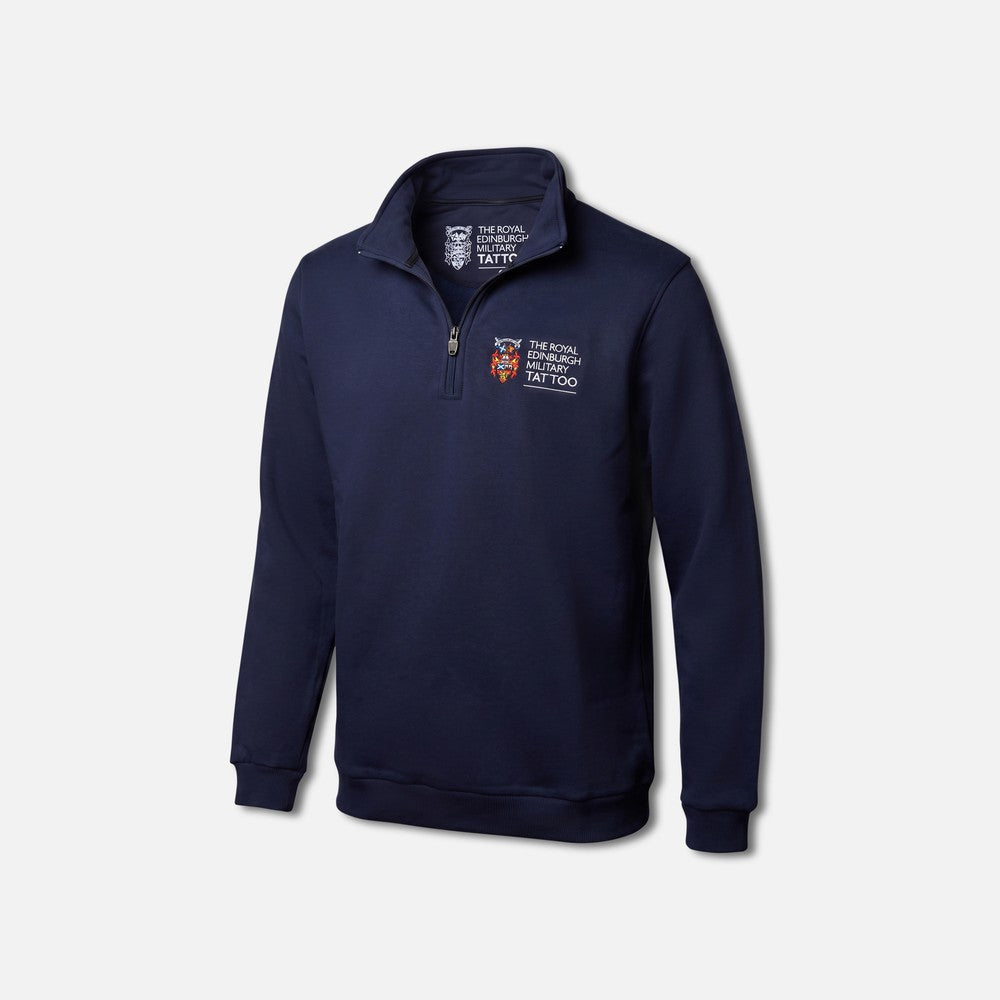 QUARTER ZIP SWEATER