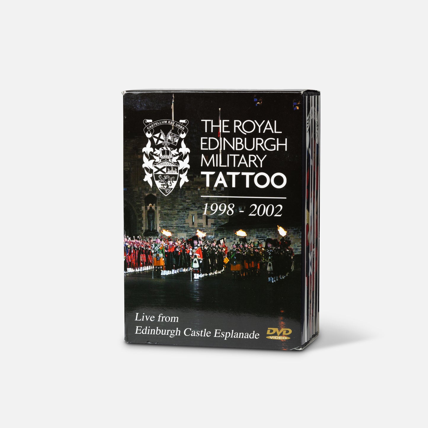 THE ROYAL EDINBURGH MILITARY TATTOO DVD BOX SET 1998 - 2002