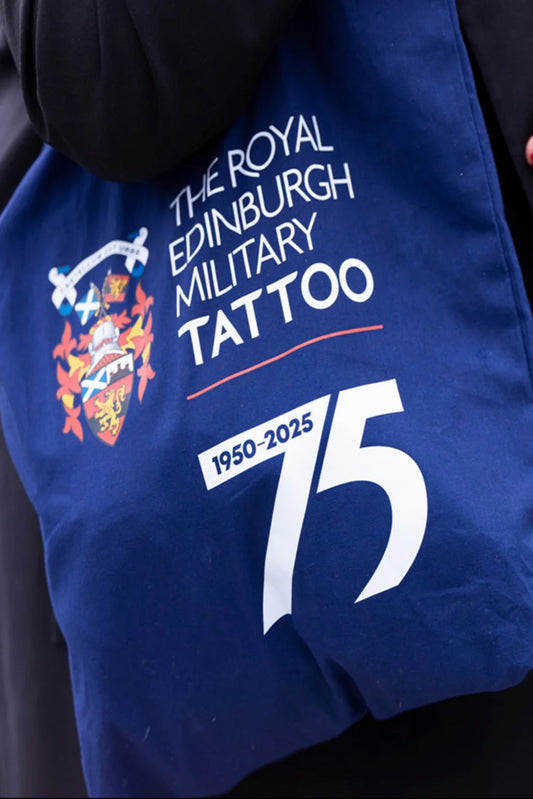 THE ROYAL EDINBURGH MILITARY TATTOO 75TH ANNIVERSARY TOTE BAG