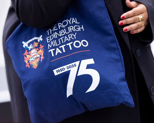 THE ROYAL EDINBURGH MILITARY TATTOO 75TH ANNIVERSARY TOTE BAG