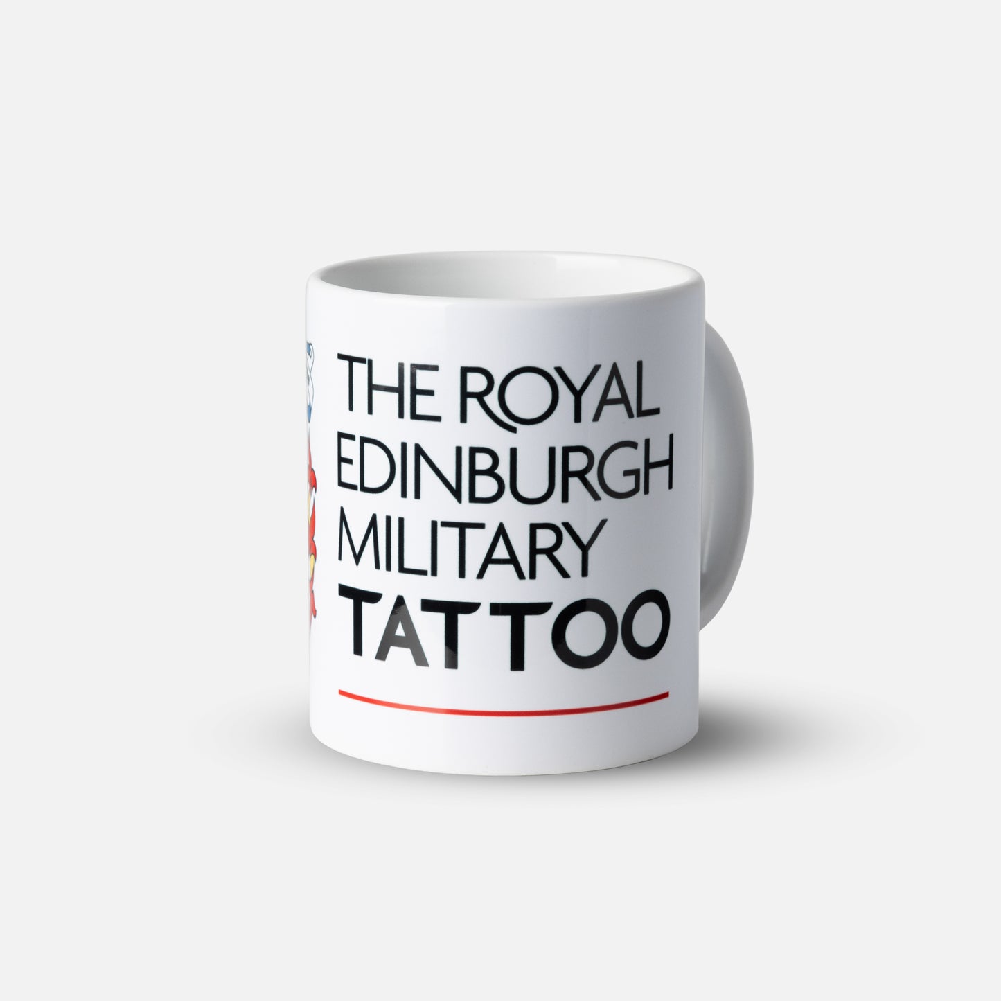 THE ROYAL EDINBURGH MILITARY TATTOO WHITE CERAMIC MUG