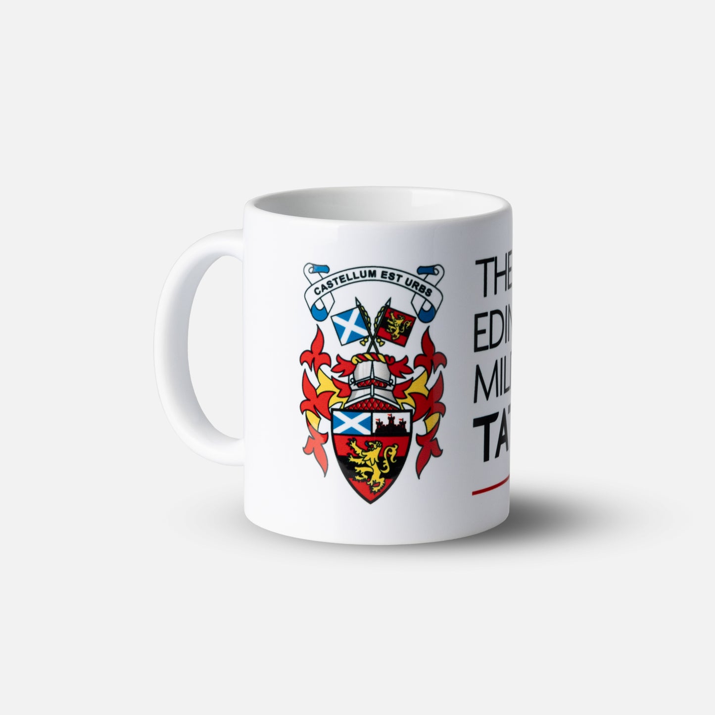 THE ROYAL EDINBURGH MILITARY TATTOO WHITE CERAMIC MUG